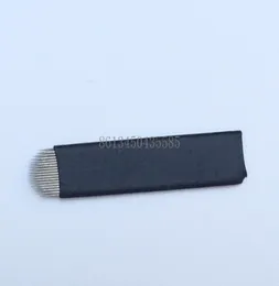 100pcs ushape18pin الإبرة شفرة حاجب مكياج دائمة للوشم microblading اليدوي القلم 3D الحاجب التطريز 7015172