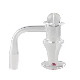 Kuvars Banger 10mm 14mm 18mm Erkek/Kadın Buzlu Eklem Sigara Aksesuarları Düzenli Kaynak Türbini Kuvars Blender Su Boruları Cam Bongs