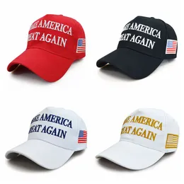 Caps de beisebol de algodão MAGA Trump 45-47th Make America Great Sports Sports Snapbacks US Election Selshade Cap Hats 0517