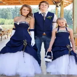 2019 New Cowboy Camo Wedding Dresses Sweetheats Plats Corset Back A Line Floor Length Vintage Garden Country Bride Ords QC1364 2786