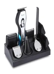 ماكينة شفرات احترافية قطع Kemei 11 في 1 شعر كهربائي Clipper Trimmer Haircut Shaver Bed Razor Tools USB Rechargea6556014