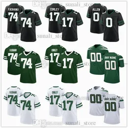 2024 Draft Pick No.11 Football 74 Olu Fashanu Jerseys 17 Malachi Corley 0 Braelon Allen 3 Travis 32 Isaiah Davis 37 QWAN'TEZ STIGGERS 33 Jaylen Key Stitched Green Black Green Black