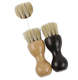 Kalebass form sko ren hårborste oljad polering aska borttagning rengöring bok borstmöbler diverse marken rengör borstar bh68654900457