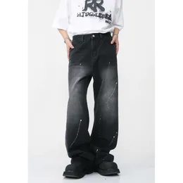 Lu Pant Sport Yoga ausrichten High Fashion Men Designer Black Lose Fit Denim Hosen Jeans für Männer ll lmeon Mannhose