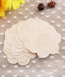 One time Use Breast Chest Nipple Cover Bra Pasties Pad Petal Mat Stickers Accessories For Woman BreastPad5409713