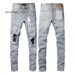 Lila Marke Denimhose Herren Jeans Designer Jean Men Black Hosen High-End-Qualität Straight Design Retro Casual Swatpants Designer Jogger Pant 3850
