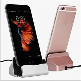 For IPhone X 8 7 6 USB Cable Sync Cradle Charger Base for Xiaomi Android Type C Samsung Stand Holder Charging Base Dock Station