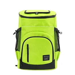 Bolsa de lancheira ao ar livre 30l Travel Isulation Térmico Backpack Backpack Bags Ice Pacotes de saco de cerveja 240509