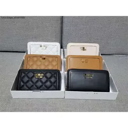 75% Discount High Quality Wholesale Gswallet Guesse Home Solid Color Card Bag Minimalist Solid Color Diamond Grid Medium Length Handheld Wallet Zero Wallet