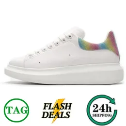 Överdimensionerad plattform sneakers designer casual skor män kvinnor läder snörning mode veet mocka serpentin multicolour chaussures