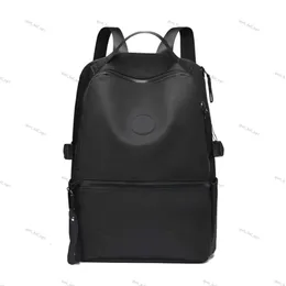 Lululemo 디자이너 백팩 패션 배드 딘텀 백 LL New Crew Backpack 22L 십대 가방 방수 나일론 스포츠 학생 스포츠 3 색 12