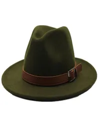 Seioum Special Felt Hat Men Men Fedora Hats с Belt Women Vintage Trilby Caps шерстяная федора тепло