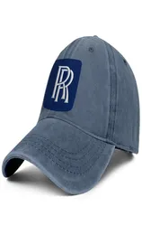 Стильные Rolls Royce логотип обои автомобиль логотип унисекс джинсовый бейсбол для гольфа милый шляпы CAR
