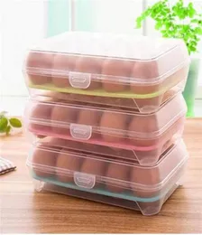 2019 Kühlschrank Eggaboration Box Hülle 15 Eierhalter Aufbewahrungsbox Küche Aufbewahrung Organisation6157553
