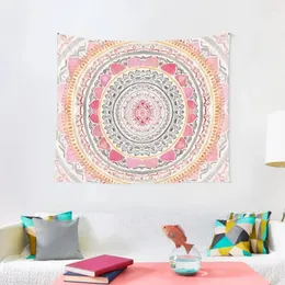 Taquestres pastel Bohemian Mandala Tapestry Wallpaper Decoration for Home