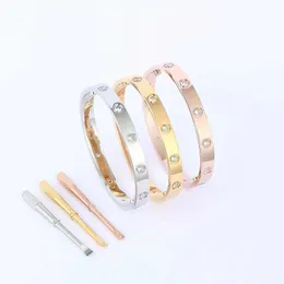 Cartstier Hot SellingKajia Ten Diamond Love Rose Gold 18k Hochversionsschraubendreher Nicht verblasstes Armband Full Sky Star Armband