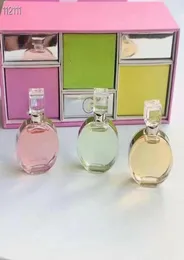 2022 Festival Gift Perfume 3pcs Set Ancome Aragrance Aragrance Lady 75ml No5 Пары Eau Tandre Fraiche Mademoiselle Perfumes Kit For3868791