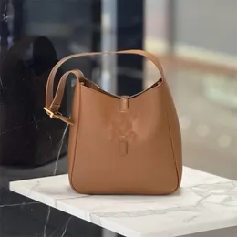 Designerka torba na kubełko torba crossuse luksusowa torba solidna biała brązowe skórzane torby na ramię