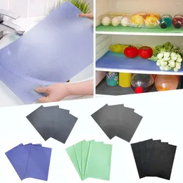 Tischmatten Kühlschrank Liner Waschmatten Cover Pad Home Küche Gadgets Accessoires Organisation für Top Gefrierschrankglas -Regal Schubladen