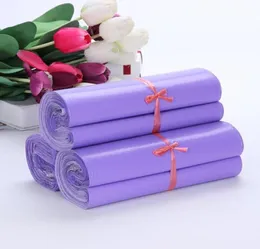 Wrap regalo 50pcs Purple Courier Mail Packaging Borse Envelope Bulk Forniture Bulk Package Selfedhesive Mailing Borse Poly Mailers9681012