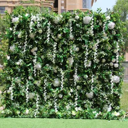 Dekoracyjne kwiaty tkanina sztuczna ściana kwiatowa Rośliny zasłony rośliny na zewnątrz ślub