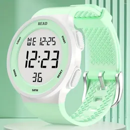 Zegarki na rękę dla kobiet z Watch Fashion Watch z definicją LED w wysokiej rozdzielczości Wodoodporne wielofunkcyjne elektroniczne cyfrowe cyfrowe