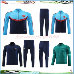 24 25 Arsen Gunner Jacket Tracksuit piłkarski koszulki Martinelli Rowe Saka 2024 Piłka nożna Odegaard Nketiah G.jesus Fabio Man Training Set Setem