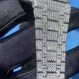 CZ Diamonds Watch Luxury Mens Uhren Automatic Cal 3120 Bewegung Full Iced Out Uhren Armbanduhren mit Schachtel und Papieren 248l