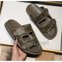 Fendily Sandals F Sandaler Luxury Metallic Slide Sandaler Designer Slides Women's Slippers Shoes Summer Sandal Fashion Wide Flat Flip Flops Slipper For Women 170