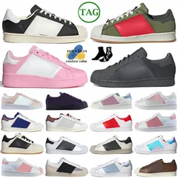 Sneakers superstar Tartarughe adolescenti bianche nere xlg rosa silla grigio marrone scuro w ayoon green taupe blu da donna e uomo scarpe casual1uny#