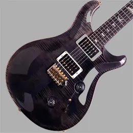 Sıcak Custom24 10top PR Gri Siyah 3.39kg Elektro Gitar