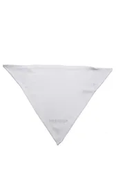 المثلث DIY PET BURP CLOTH SUBLIMATION فارغ وتواحد رقبة بيضاء لوازم الكلاب الرقمية طباعة باندانا أزياء بارديان 4 9J3AS3422802
