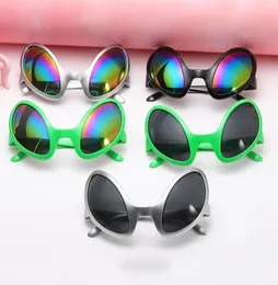 Sonnenbrille coole lustige Alien -Brille Kostümmaske Neuheit Plastik Donut Bachelorette Party PO Booth Requen Favours Sun9724767