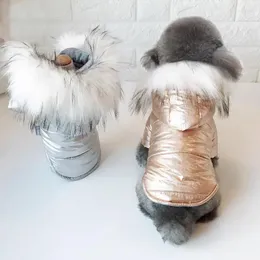 Köpek giyim Sonbahar ve Kış Pamuklu Teddy Pomeranian için Sıcak Evcil Giysiler