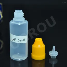 Storage Bottles 2200PCS/lot 10ml Empty Plastic Squeezable Dropper Eye Liquid Dispense Store For PE Bottle