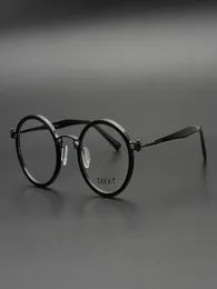 2020 Nuovi occhiali da design antichi rotondi Personalità coppia modelli occhiali telai maschio miopia vetri da prescrizione cornice8368909