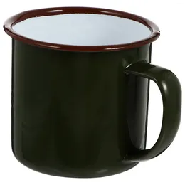 Kubki Vintage S Glass Water Cup Mug Iron Tass Trwałe małe na filiżanki i
