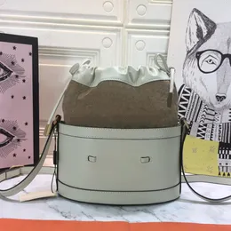 Bolsa feminina de tração Mini Bolsa de ombro de moda de luxo de luxo Bolsa de couro de alta qualidade Bolsa de cilindro vintage 1955 Bolsa de lancheira Bolsa de lancheira Bolsa de maquiagem