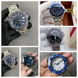 Zegarek męski AAA zegarki Wysokiej jakości 007 44 mm automatyczny ruch na rękę na rękę gumową/stalową Wodoodporną luksusową falę designerskie zegarki Diver GA 1