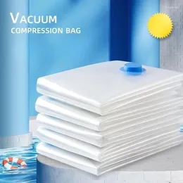 Aufbewahrungstaschen 1PCS Langable Quilt Bag Vakuumkompression Transparent Kleidung und Organisation
