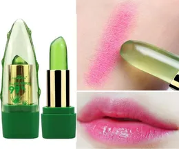 DROP 12pcslot New Batom 99 ALOE VERA Natural Temperature Color changing Jelly Lipstick Long Lasting Moisturizing Lip Makeup5969897