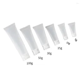 Flüssige Seifenspender 1pcs 5g 10 g 15g 30g 50 g 100 g Fashion einfache tragbare leere Röhrchen drücken Kosmetikbehälter Creme Plastikflaschen