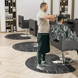 Teppiche 3'x4 'Salonbodenmatte für Friseur Anti Müdigkeit Friseur Stehmatten mit rundem geschnittenen Stylingstuhl