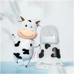 Детские бутылки Sile Feeding Bottle Mite Cow, имитирующая грудное молоко для рожденных антиколонных анти-захисова