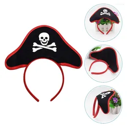 Bandanas Pirate huvudband Huvudbonad Props Novel Party Halloween Accessory Cosplay Costume Hairband Hat