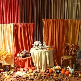 Masa bezi 1x1.4m büyük boyutlu masa örtüsü pografi arka plan ins düz renk sadelik düğün festivali dekoratif