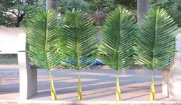 12pcs 인공 식물 대형 104cm 라텍스 직물 손바닥 잎 나무 가지 크리스마스 결혼식 가정 교회 가구 장식 8110342