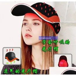 Hair Loss Products Laser Cap Growth Lazer Hine Hairs Regrowth Product Led Light Therapy 650Nm Diode Hat Drop Delivery Care Styling Dh4Gd