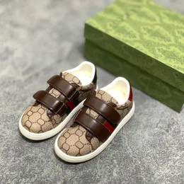 Dzieci Designer Buty Casual Buty Treners Toddler Baby Shoe Luksusowe marki Sneakers Kid Młodzież niemowlęta chłopcy Dziewczyny Black White Pink O7HX#