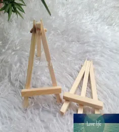 Whole24PcsLot Mini Display Miniature Easel Wedding Table Number Place Name Card Stand 127cm5578898